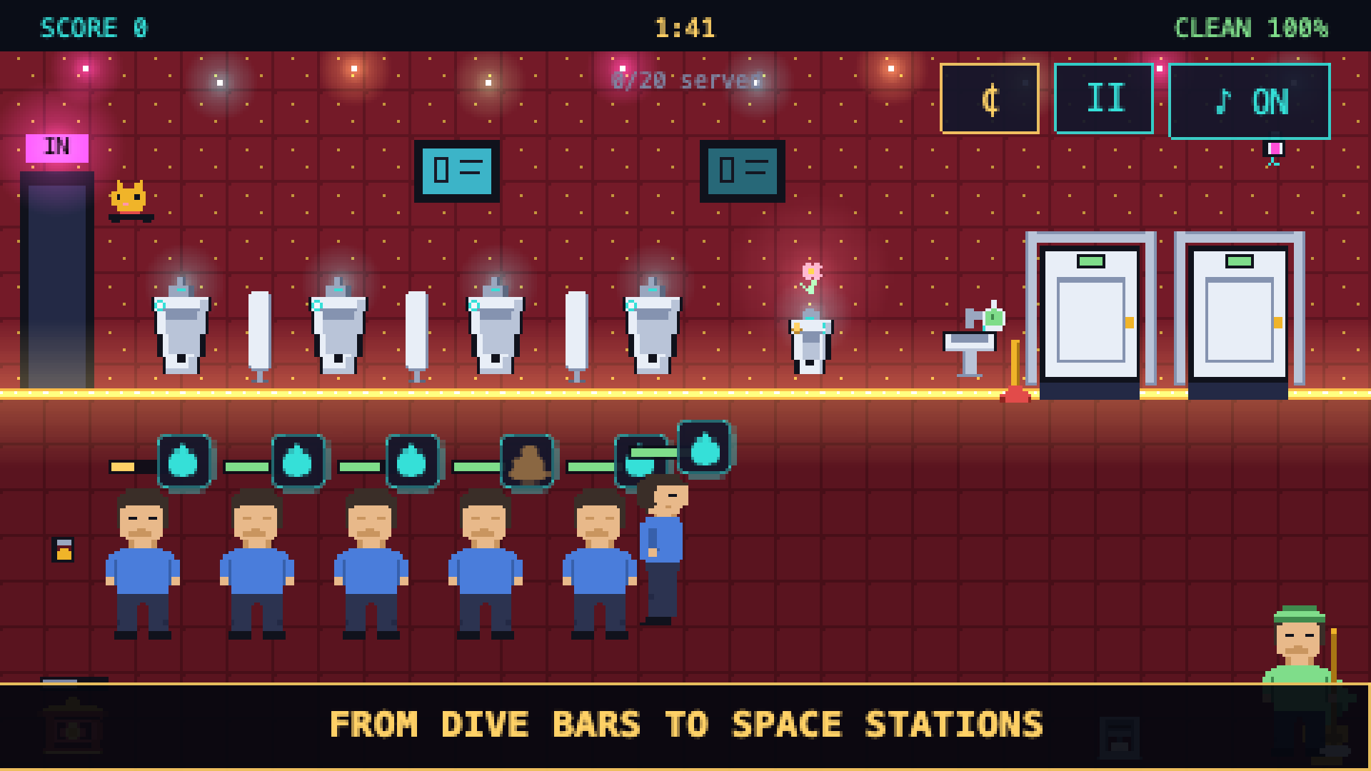 Casino venue gameplay