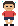 Pixel-art kid patron hopping in desperation